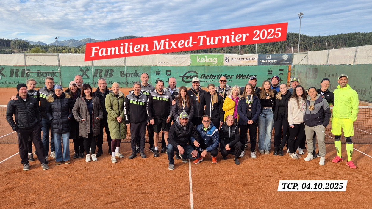 Mixed Turnier - Herbst 2025